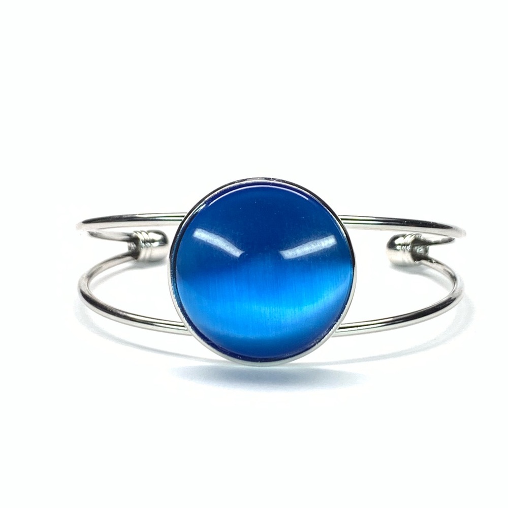 😍 Colorful Glass Cuff Bracelet 👀🛍💫